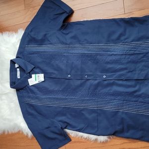 Mens short sleeve L navy